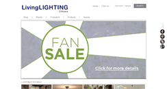 Desktop Screenshot of livinglightingottawa.com